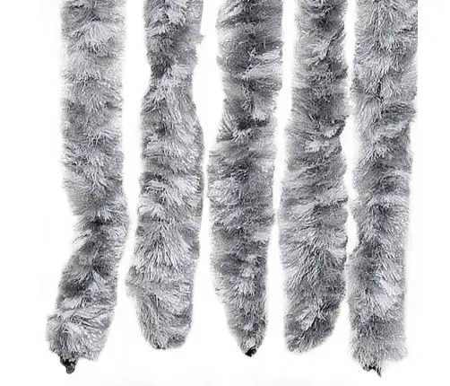 Užuolaida Nuo Vabzdžių, Balta Ir Pilka, 56X200cm Šenilis