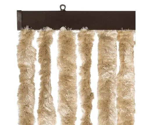 Užuolaida Nuo Vabzdžių, Smėlio Spalvos, 56X200cm Šenilis