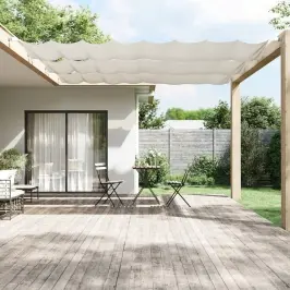 Vertikali Markizė, Baltos Spalvos, 60X1000cm Oksfordo Audinys