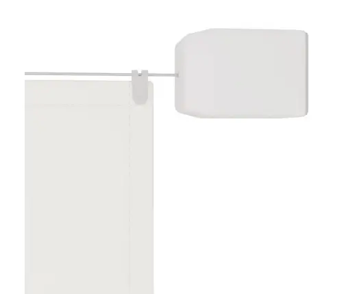 Vertikaalne Varikatus Valge 140X420 Cm Oxfordi Kangas