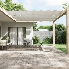 Vertikali Markizė, Baltos Spalvos, 140X1200cm Oksfordo Audinys
