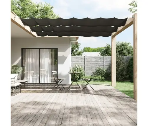 Vertikāla Markīze, Pelēka, 100X1200 Cm, Oksfordas Audums Vidaxl
