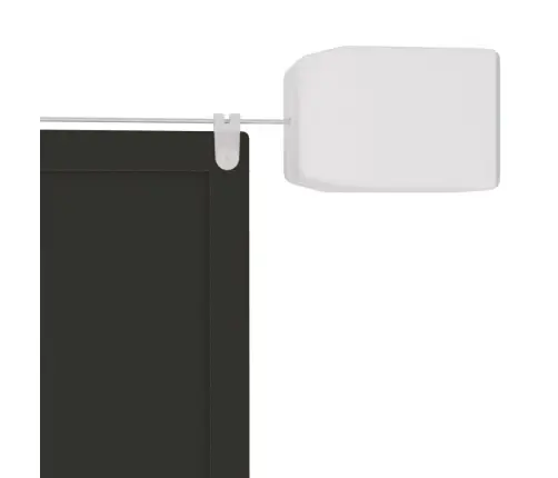 Vertikaalne Varikatus Antratsiit 140X270 Cm Oxfordi Kangas
