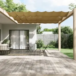 Vertikaalne Varikatus, Beež, 140 X 800 cm Oxfordi Kangas