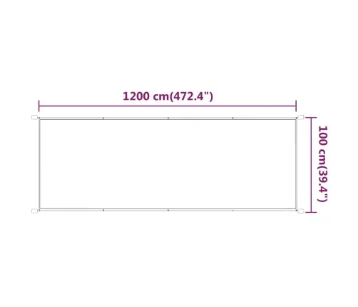 Vertikāla Markīze, Gaiši Zaļa, 100X1200 Cm, Oksfordas Audums Vidaxl Vertikāla Markīze, Gaiši Zaļa, 100X1200 Cm, Oksfordas Audums Vidaxl