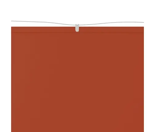 Vertikaalne Varikatus, Terrakota, 180 X 600 cm Oxfordi Kangas