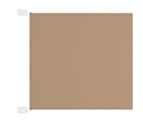 Vertikāla Markīze, Pelēkbrūna, 140X800 Cm, Oksfordas Audums Vidaxl