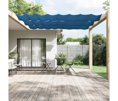 Vertikali Markizė, Mėlynos Spalvos, 60X600cm Oksfordo Audinys
