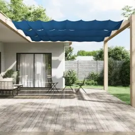 Vertikāla Markīze, Zila, 140X800 Cm, Oksfordas Audums Vidaxl