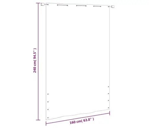 Rõdusirm, Heleroheline, 160 X 240 cm Oxfordi Kangas
