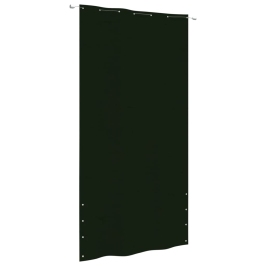 Balkona Aizslietnis, 140X240 Cm, Tumši Zaļš Oksforda Audums Vidaxl