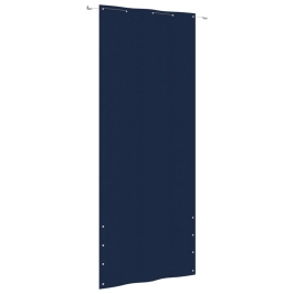 Balkona Aizslietnis, 100X240 Cm, Zils Oksforda Audums Vidaxl