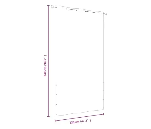 Rõdusirm, Punane, 120 X 240 cm Oxfordi Kangas