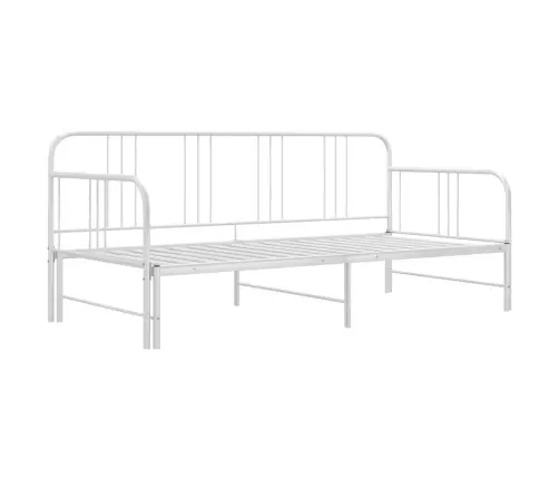 Ištraukiamos Sofos-Lovos Rėmas, Baltas, 90X200cm Metalas