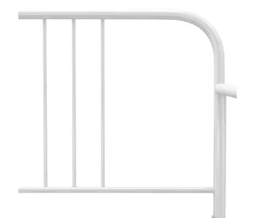 Ištraukiamos Sofos-Lovos Rėmas, Baltas, 90X200cm Metalas