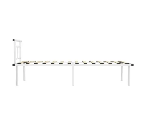 Gultas Rāmis, Balts Metāls, 90X200 Cm Vidaxl