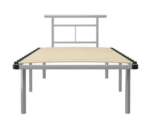 Lovos Rėmas, Pilkos Spalvos, 90X200cm Metalas