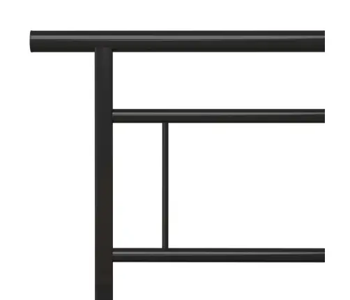 Voodiraam Must, Metallist 140 X 200 Cm