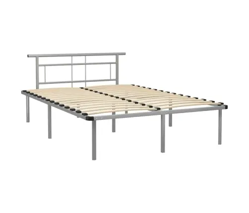 Voodiraam Ilma Madratsita, Hall, Metallist, 140 X 200 Cm