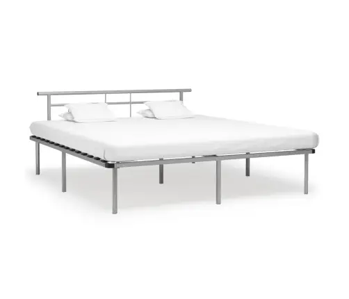 Lovos Rėmas, Pilkos Spalvos, 200X200cm Metalas