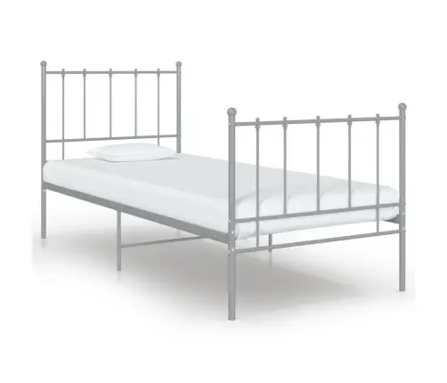 Lovos Rėmas, Pilkos Spalvos, 100X200cm Metalas