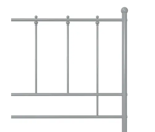 Lovos Rėmas, Pilkos Spalvos, 100X200cm Metalas