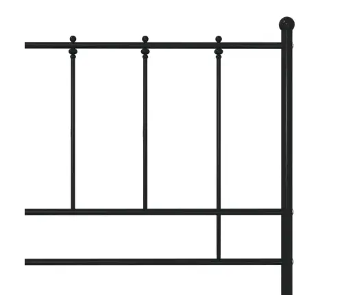 Lovos Rėmas, Juodos Spalvos, 120X200cm Metalas Lovos Rėmas, Juodos Spalvos, 120X200cm Metalas