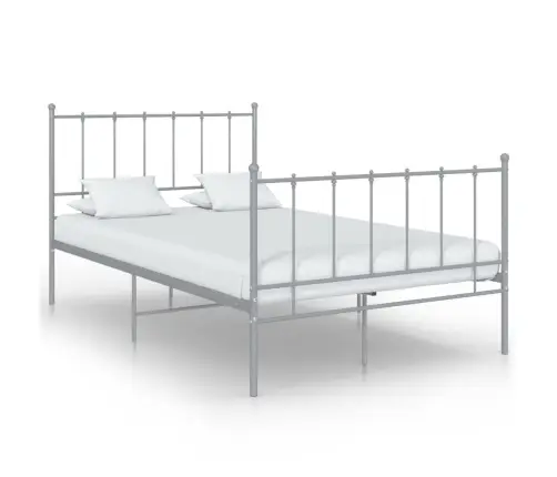 Voodiraam, Hall, Metall, 120 X 200 Cm