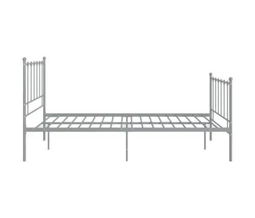 Voodiraam, Hall, Metall, 120 X 200 Cm