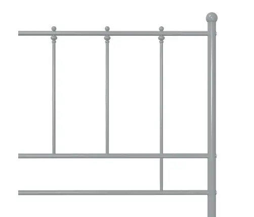 Voodiraam, Hall, Metall, 120 X 200 Cm