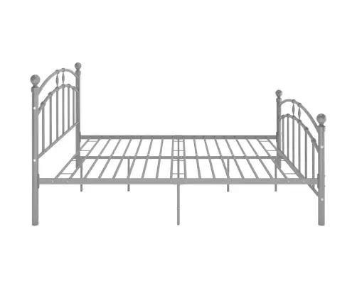 Voodiraam, Hall, Metall, 180 X 200 Cm