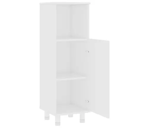 4-Daļīgs Vannasistabas Mēbeļu Komplekts Balts Inženierijas Koks Vidaxl