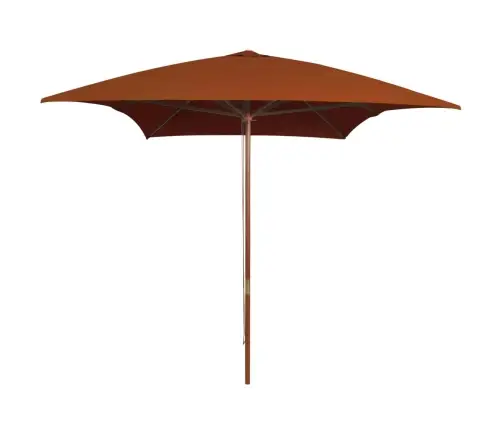 Dārza Saulessargs Ar Koka Kātu, Sarkanbrūns, 200X300 Cm Vidaxl Dārza Saulessargs Ar Koka Kātu, Sarkanbrūns, 200X300 Cm Vidaxl