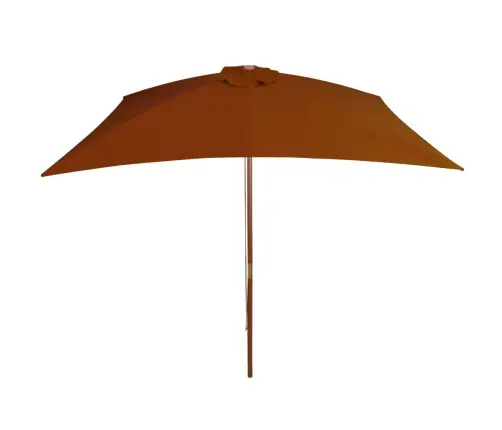 Dārza Saulessargs Ar Koka Kātu, Sarkanbrūns, 200X300 Cm Vidaxl Dārza Saulessargs Ar Koka Kātu, Sarkanbrūns, 200X300 Cm Vidaxl