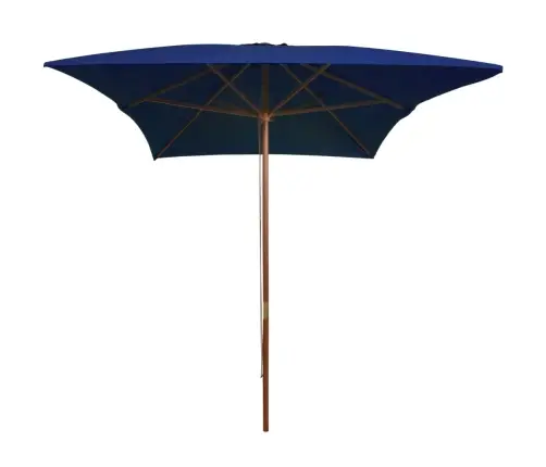 Aia Päikesevari Puust Postiga, Sinine, 200 X 300 Cm