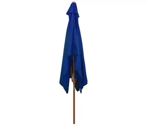 Aia Päikesevari Puust Postiga, Sinine, 200 X 300 Cm