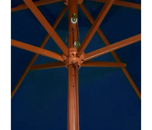 Aia Päikesevari Puust Postiga, Sinine, 200 X 300 Cm