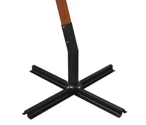 Kabantis Sodo Skėtis Su Stulpu, Raudonas, 3,5X2,9M, Eglė