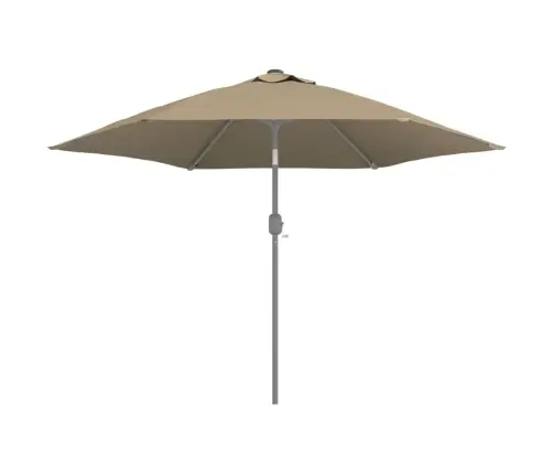 Saulessarga Rezerves Audums, Pelēkbrūns, 300 Cm Vidaxl