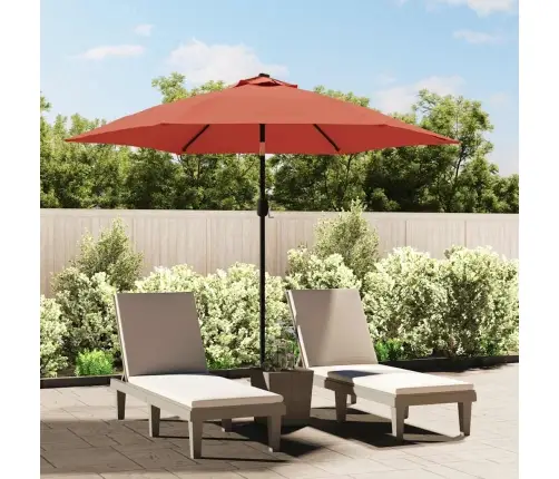 Saulessarga Rezerves Audums, Sarkanbrūns, 300 Cm Vidaxl