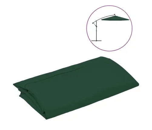 Asenduskangas Aia Päikesevarjule, Roheline, 300 Cm