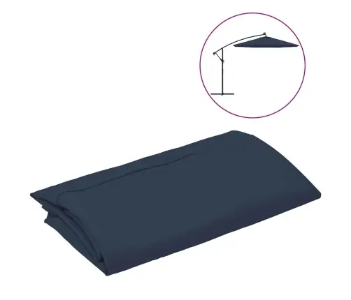 Saulessarga Rezerves Audums, Zils, 300 Cm Vidaxl