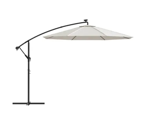 Saulessarga Rezerves Audums, Smilšu Balts, 300 Cm Vidaxl