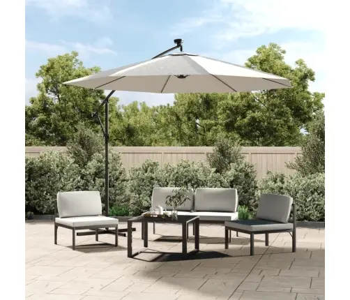 Saulessarga Rezerves Audums, Smilšu Balts, 300 Cm Vidaxl