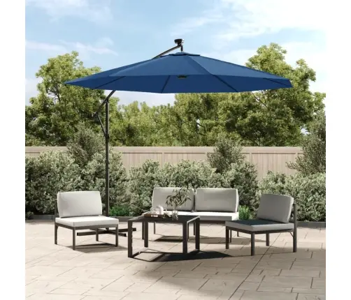 Pakaitinis Audinys Gembiniam Skėčiui, Tamsiai Mėlynas, 300Cm