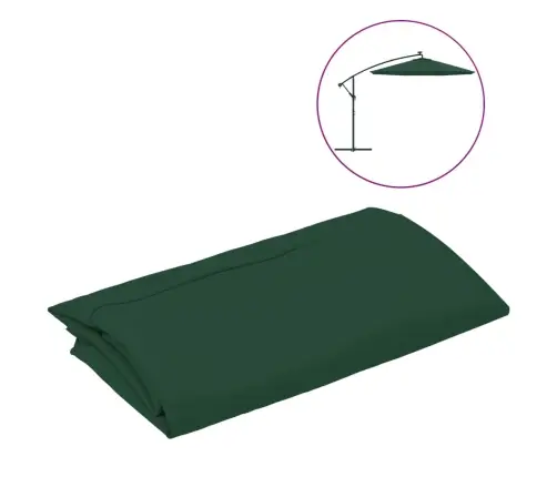 Asenduskangas Aia Päikesevarjule, Roheline, 350 Cm