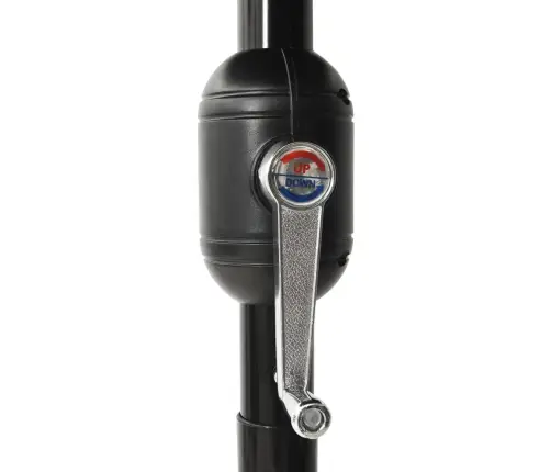 3-Līmeņu Saulessargs Ar Alumīnija Kātu, 2 M, Smilšu Krāsā Vidaxl