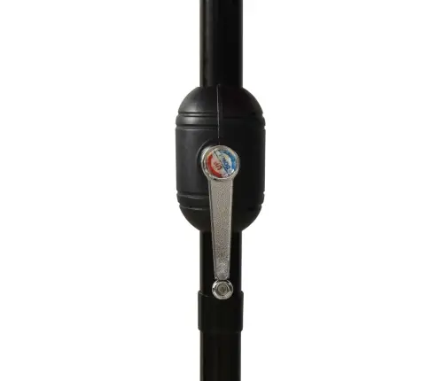 3-Līmeņu Saulessargs Ar Alumīnija Kātu, 3 M, Antracītpelēks Vidaxl