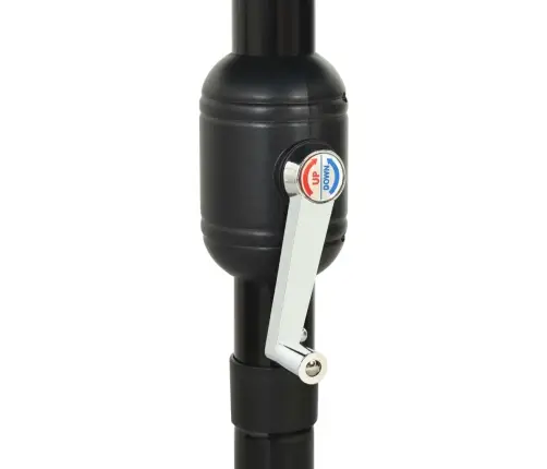 3-Līmeņu Saulessargs Ar Alumīnija Kātu, 3,5 M, Smilšu Krāsā Vidaxl