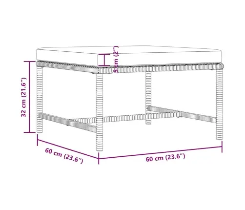 Sofos Komplektas Su Pagalvėlėmis, 3 Dalių, Pilkas, Poliratanas